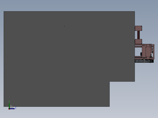 小型立体仓库左视缩略图