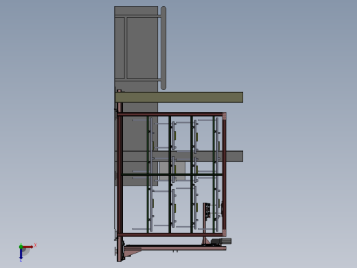 小型立体仓库俯视缩略图