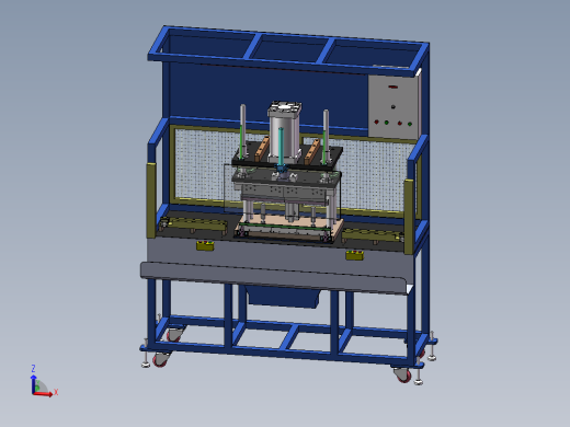 02月-密封条唇边冲切机sw18可编辑+CAD