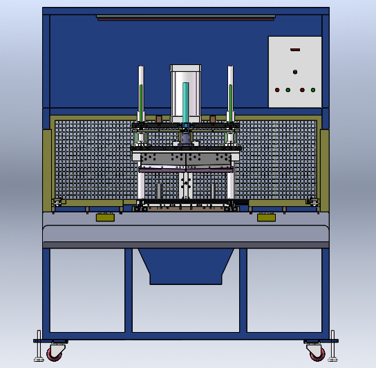 02月-密封条唇边冲切机sw18可编辑+CAD