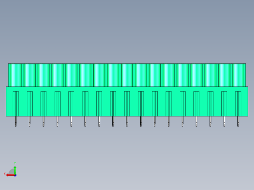 DEGSON 2EDG 系列 5.0mm 可插拔接线端子组-2EDGB-5.0-17P-14-00AH后视缩略图