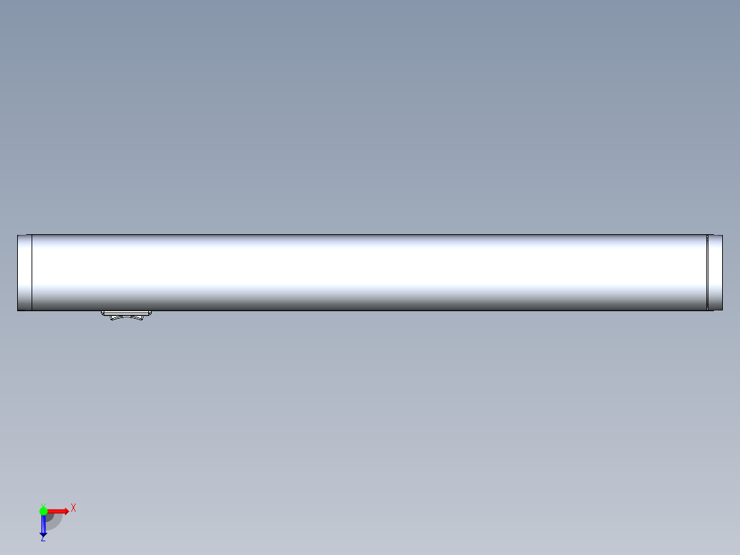 型材-KJN LED STRIP LIGHT 285MM WLB32ZC285PBQM俯视图