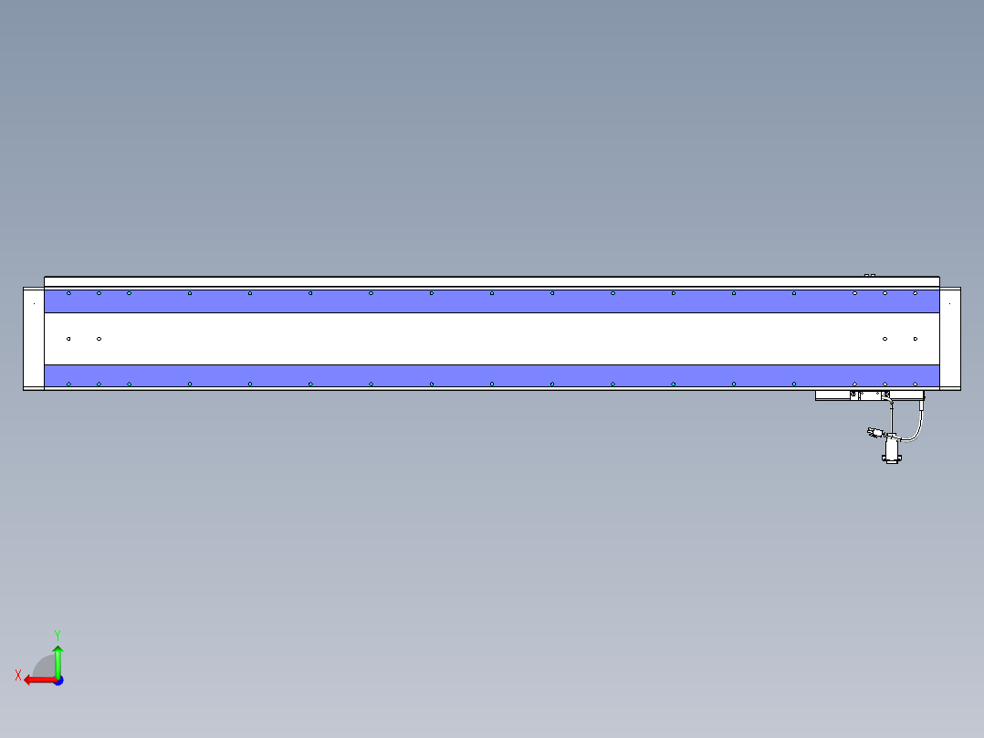 威洛博VL系列3d模型模组VL17E2Y-S1250后视图