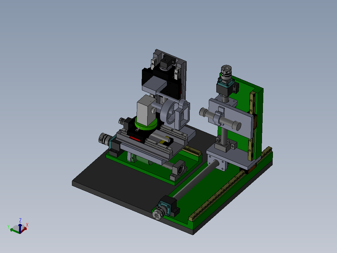 刀具钝化检测系统支撑装置结构设计【三维SolidWorks】