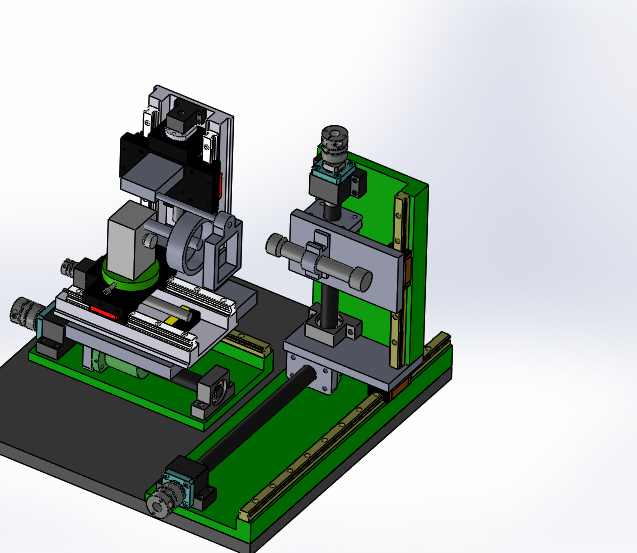 刀具钝化检测系统支撑装置结构设计【三维SolidWorks】