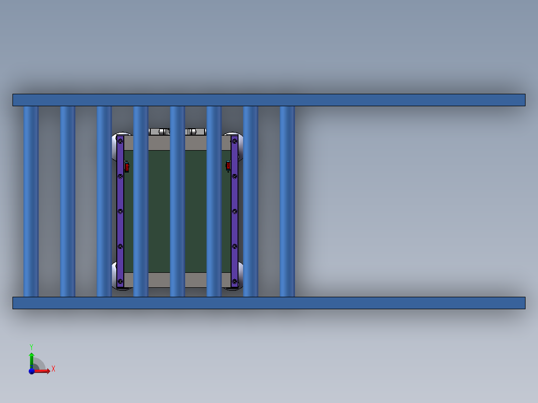 顶升机整套图纸前视图