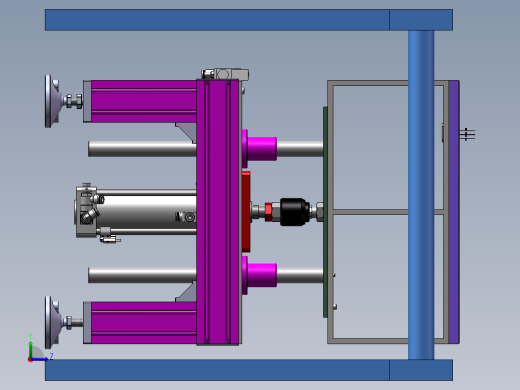 顶升机整套图纸左视缩略图
