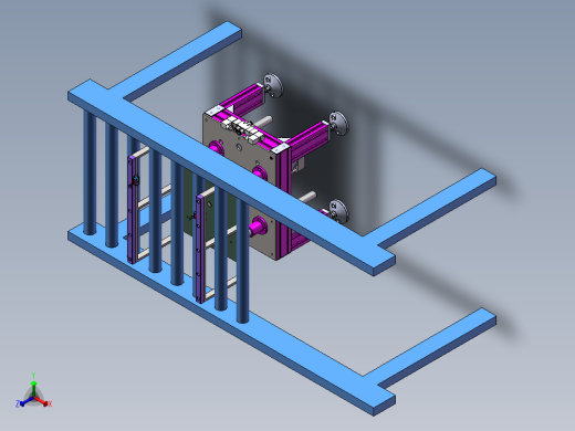 顶升机整套图纸正等轴测缩略图