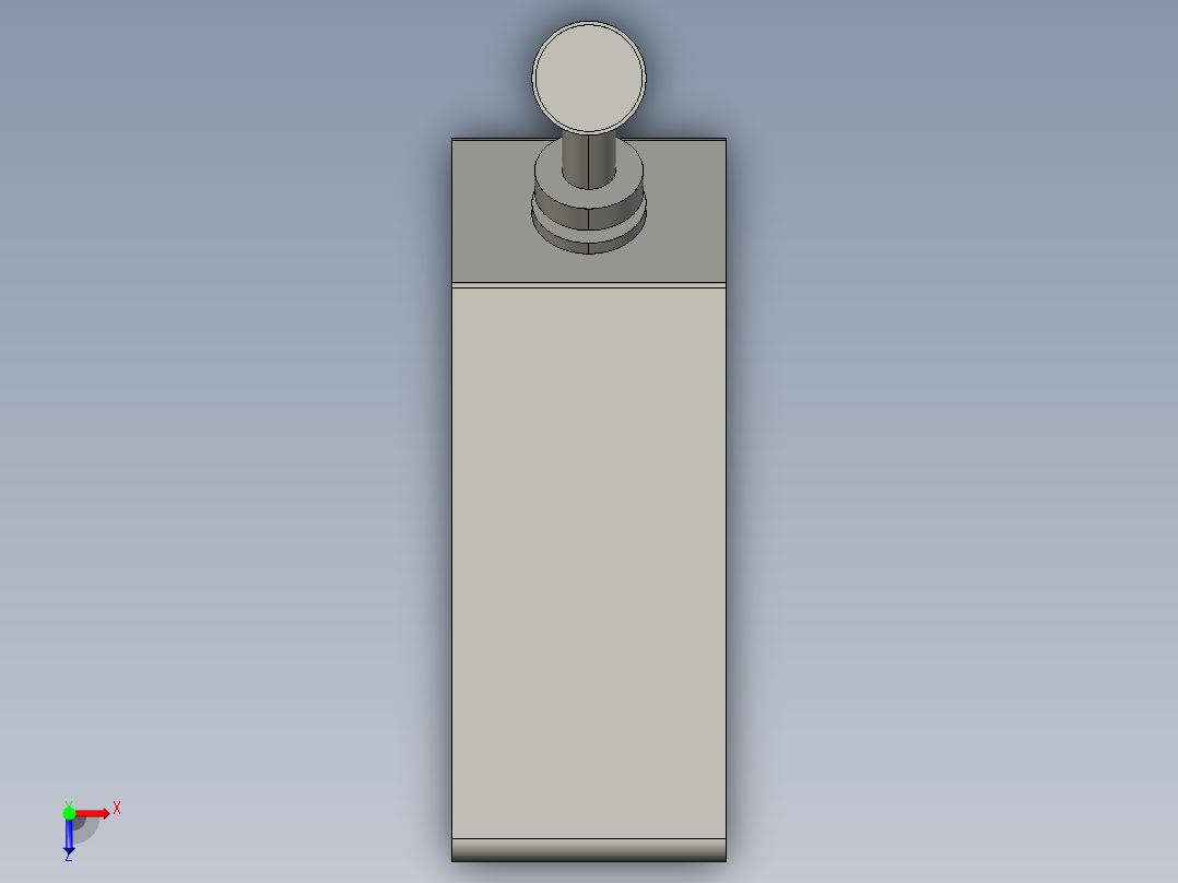 基恩士LK-081_kc图纸模型俯视图
