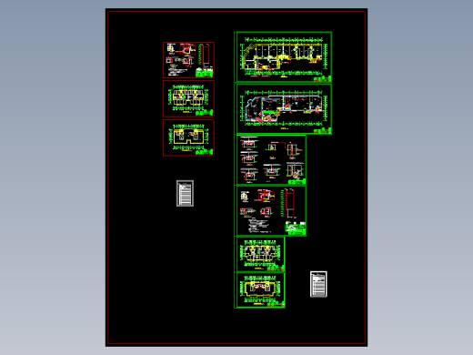 高层住宅通风施工图
