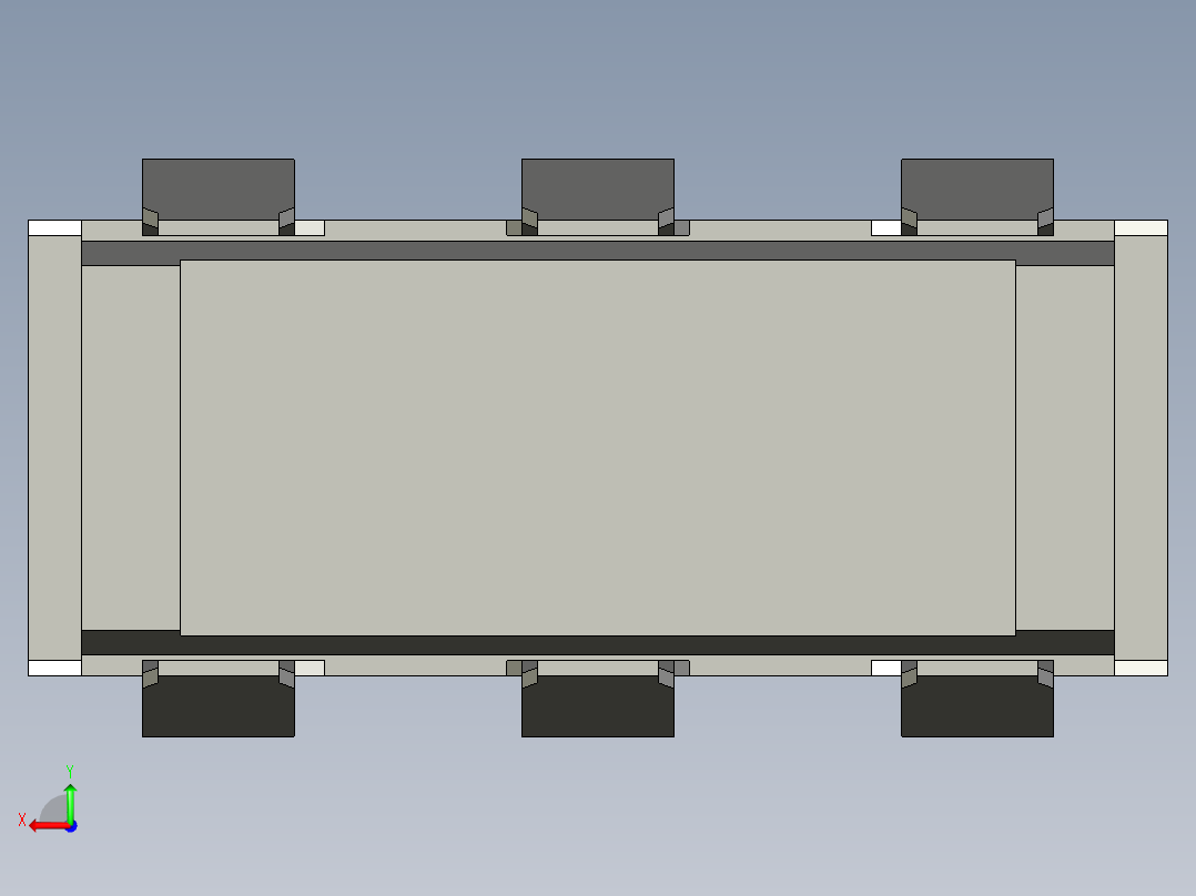 12W型探测器开关后视图