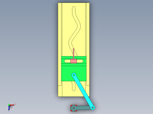 波浪传输装置俯视缩略图