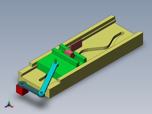 波浪传输装置正等轴测缩略图
