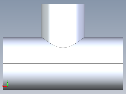 CPVC管件02-Sch80_ReducingTee_SxSxS_9801-101_0.75in x 0.5in后视缩略图