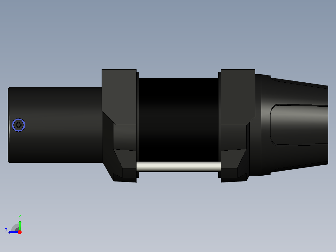 VRX 25-S 动力运动绞盘--f3d stp右视图
