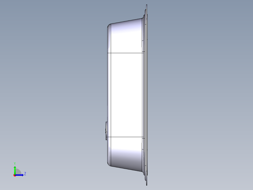 水槽、不锈钢水槽(126)左视图