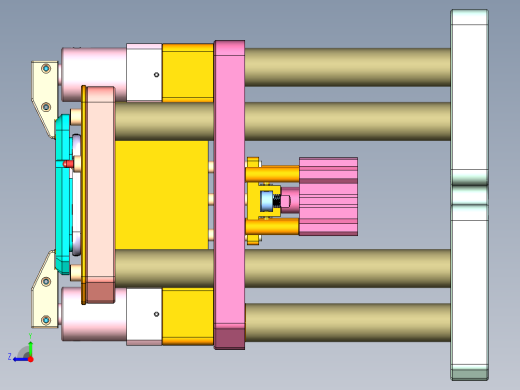 ZX550笔记本CNC工装夹具三维模型-CNC10-0530右视缩略图