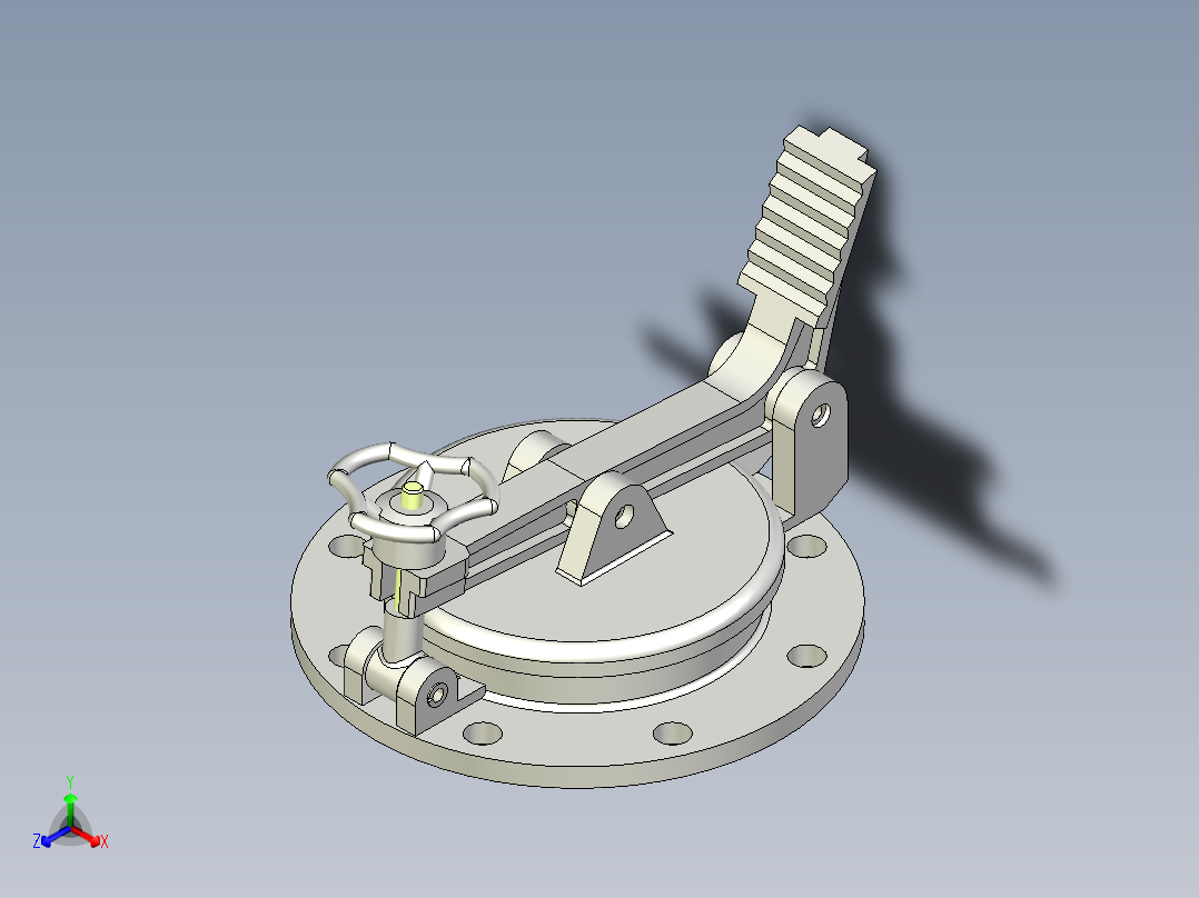 人孔150-9 2 STP正等轴测图