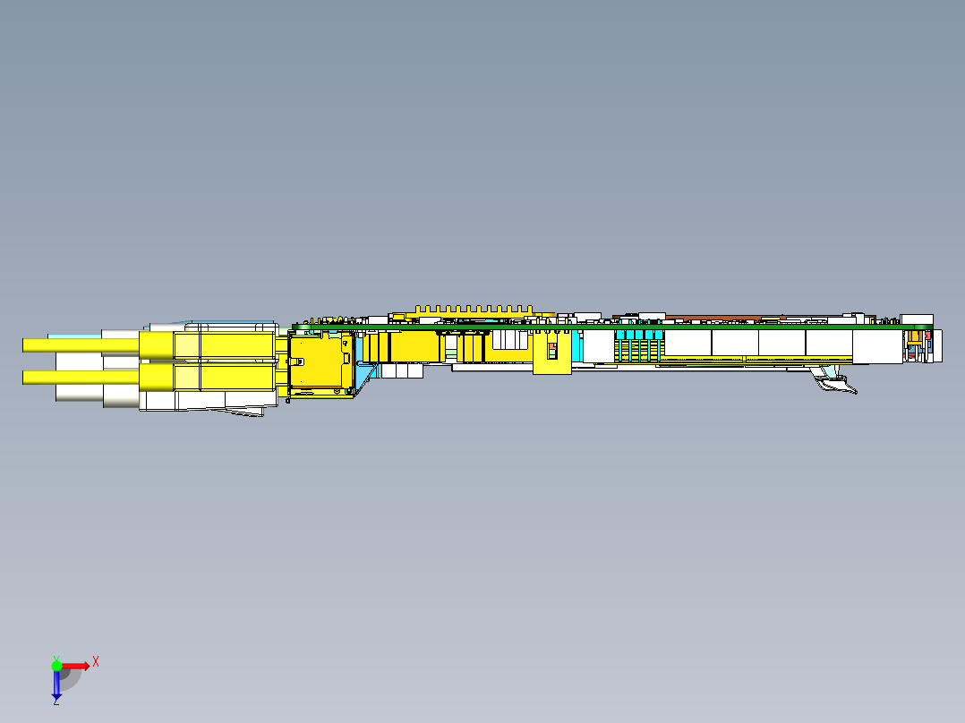 IMB-1233主板（华擎Mini ITX）俯视图
