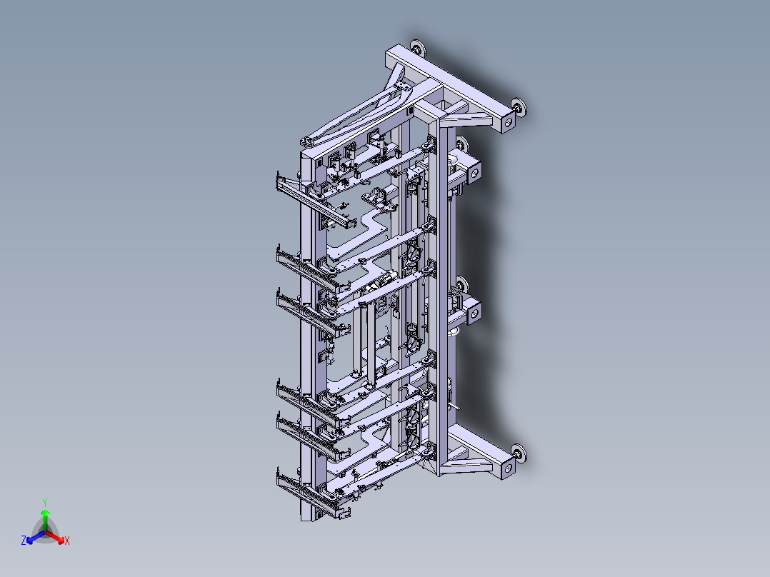 飞机机翼装配工装1310530--150