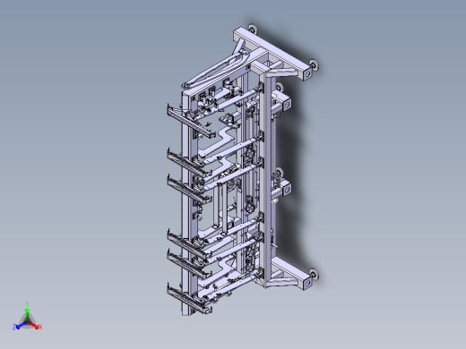 飞机机翼装配工装1310530--150