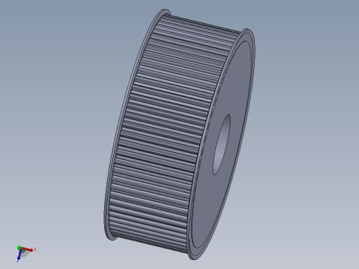 同步轮（无轮毂）72T