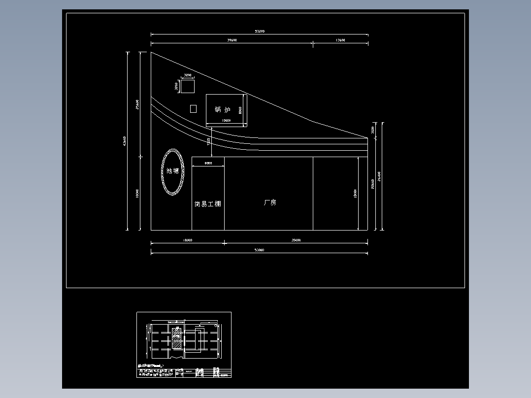 锅炉房平面布置图