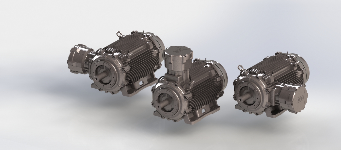 防爆电机Weg IEC W22 xdb plameproof 4-6-8