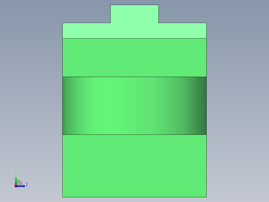 SW练习题3左视图