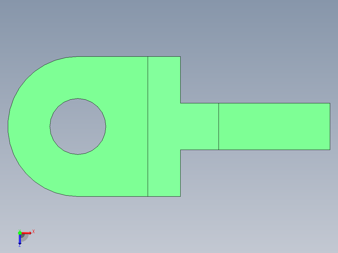SW练习题3俯视图