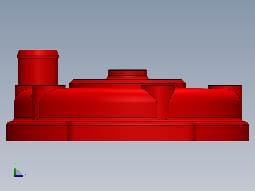 川崎忍者SS 150气缸盖左视图