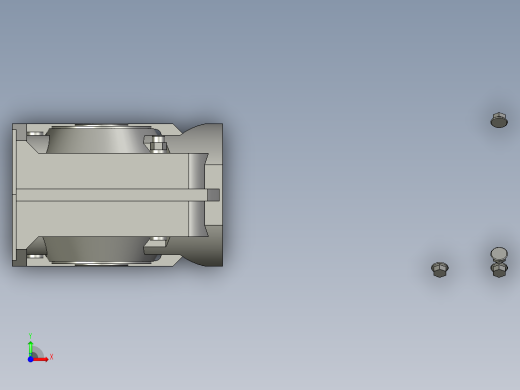 ZF19-LHN80MG4P三项异步电机前视缩略图