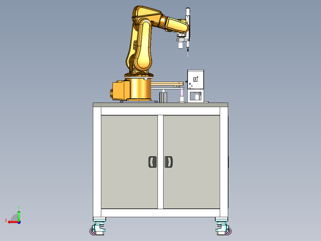 ADJS-042-锁螺丝机方案后视图