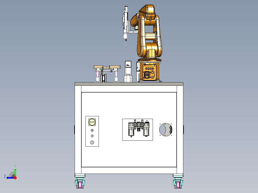 ADJS-042-锁螺丝机方案右视图