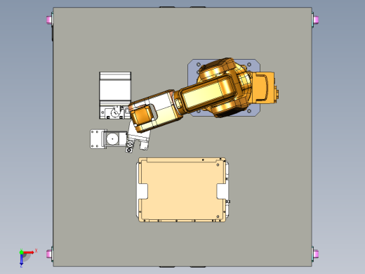 ADJS-042-锁螺丝机方案俯视缩略图