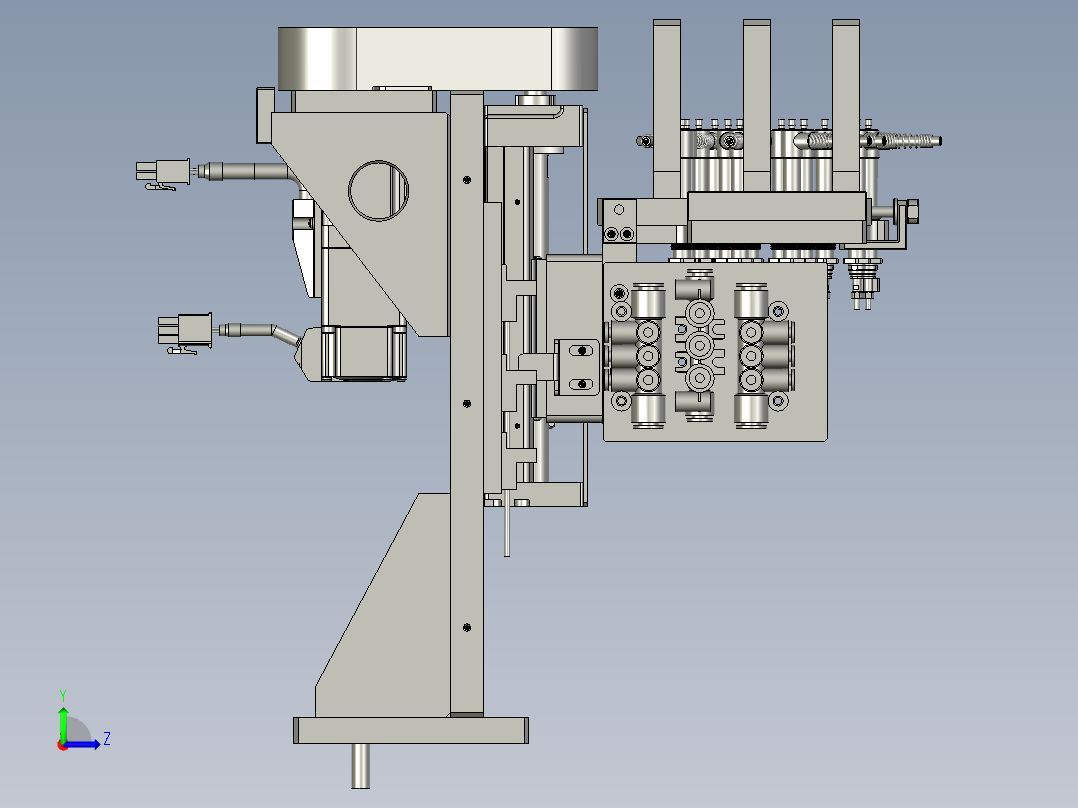 TW18A52V10-05-00高度检查机构左视图