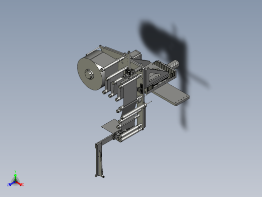 YSZ150B-02-00隔膜放卷机构