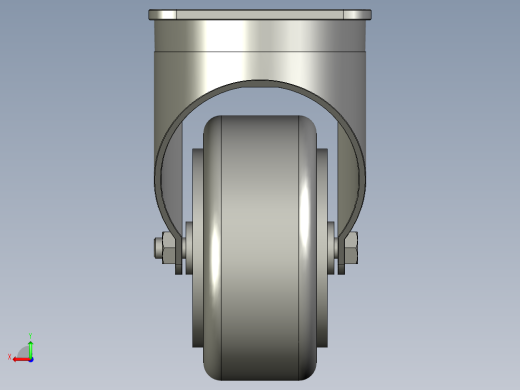 二系列中型万向轮S2-3046-445-B4后视缩略图