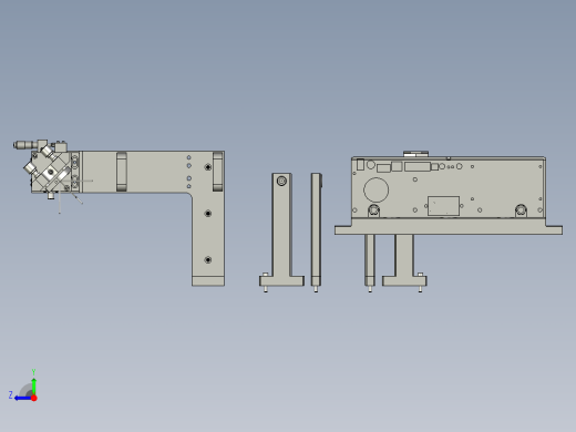 皮秒光路右视缩略图