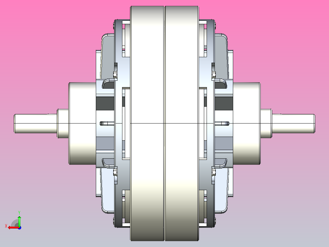 制动器ZKB_3AN后视图