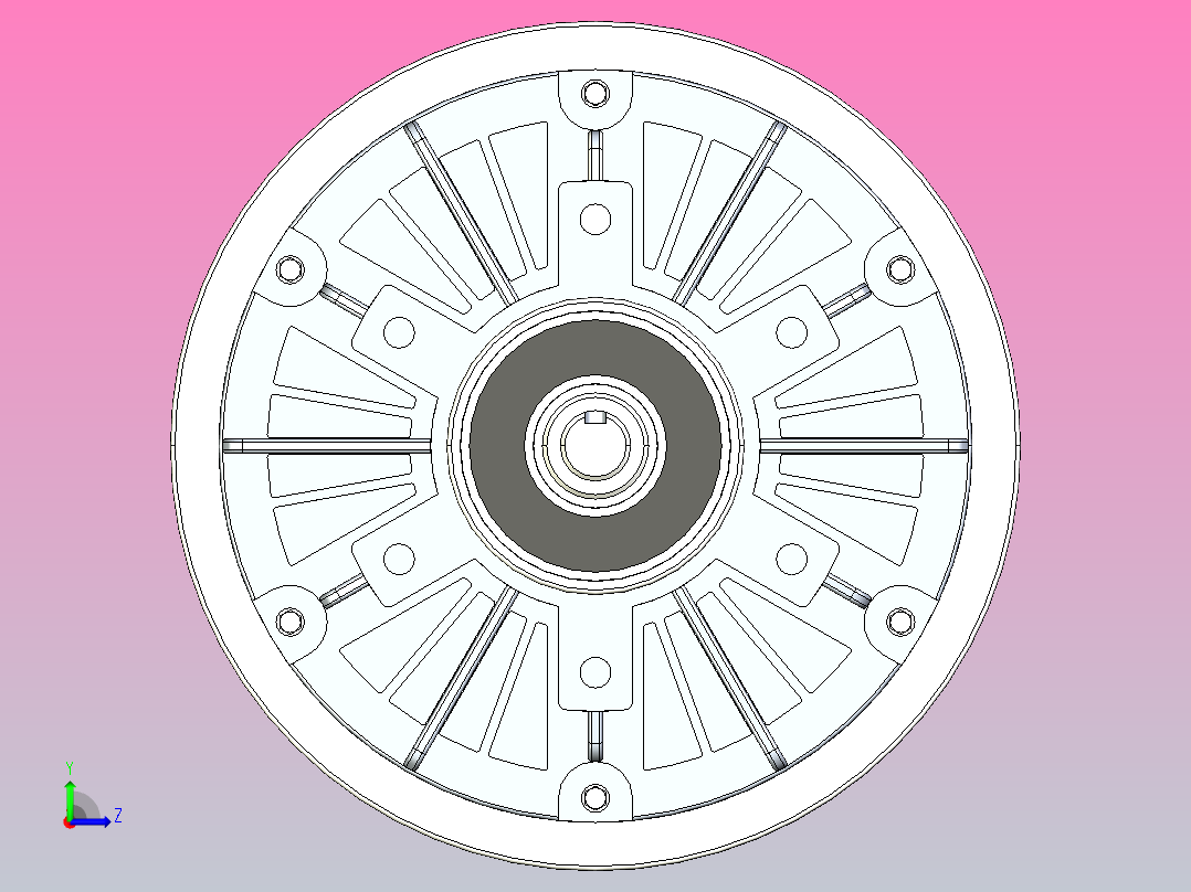 制动器ZKB_3AN左视图