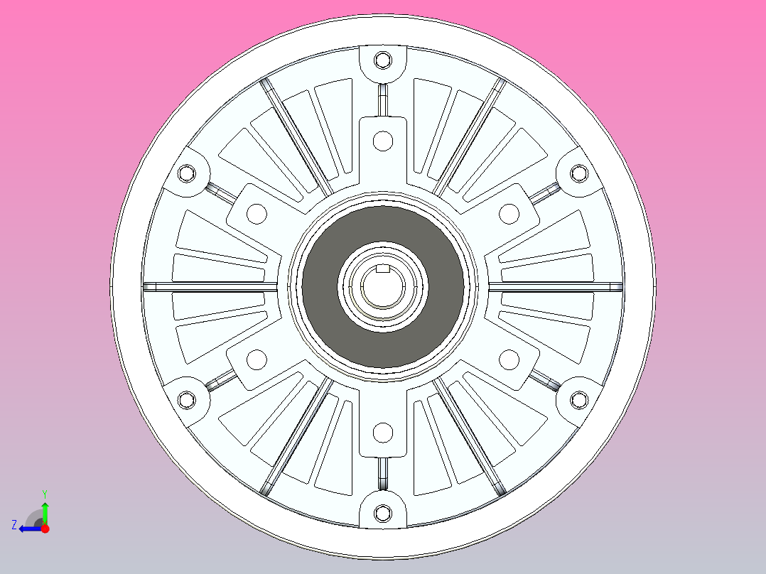 制动器ZKB_3AN右视图