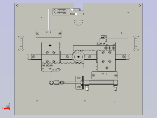 顶部夹紧机构后视缩略图