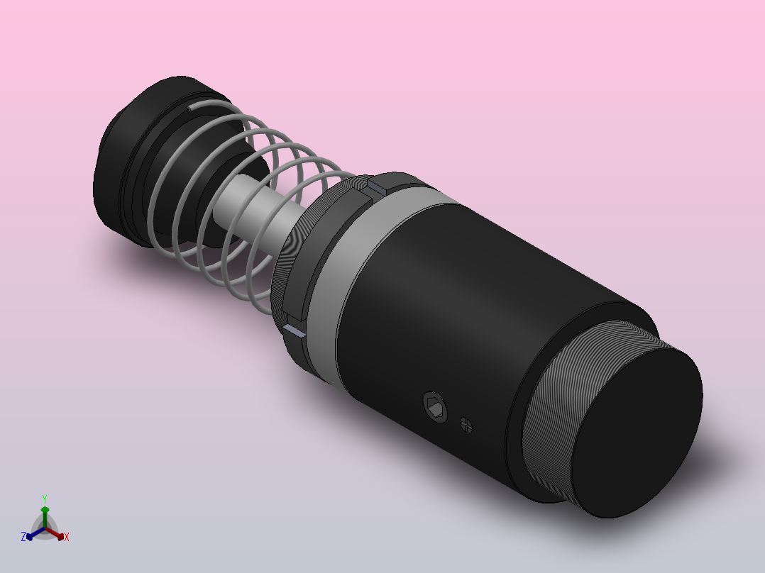 AD-64050／64100／64150油压缓冲器[AD▪6450] (2)主视图