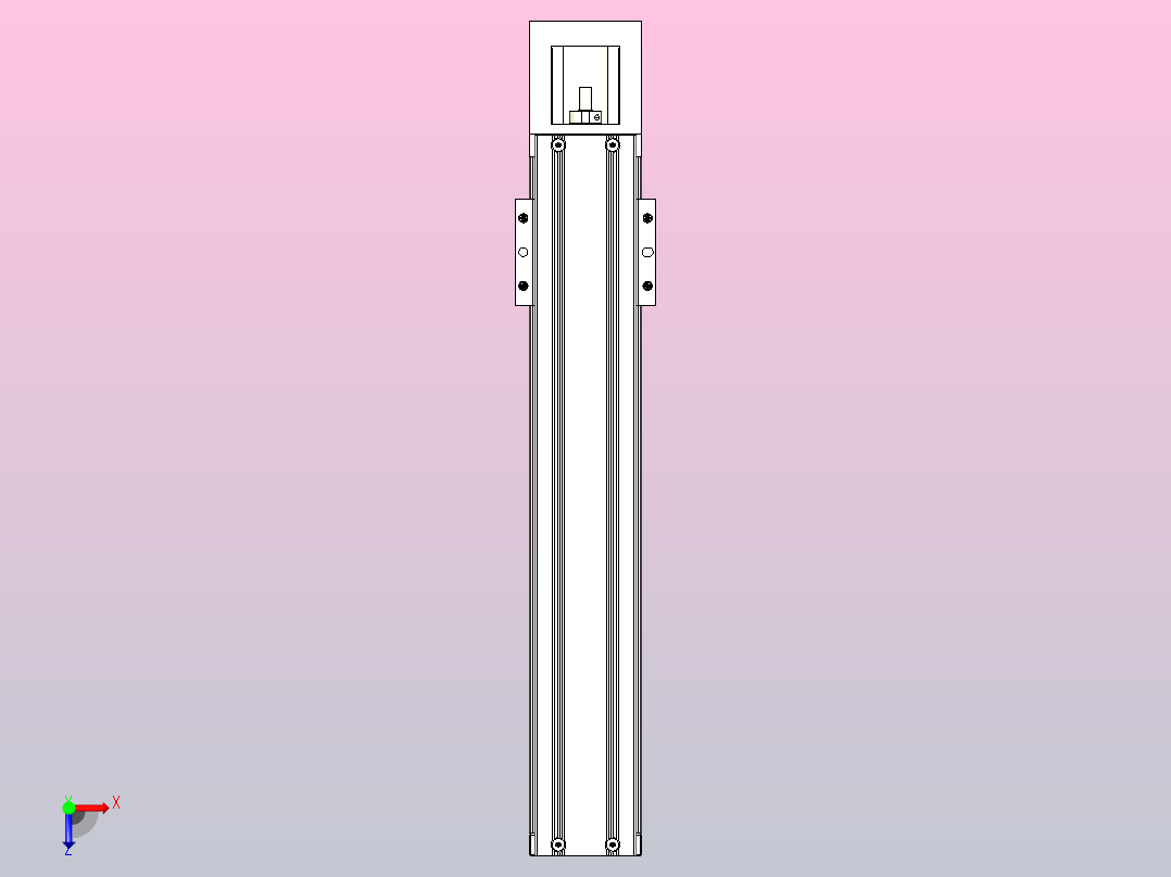钢基模组TPA-KNR-5002C-300A1-M-F0俯视图
