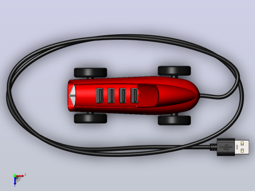 usb usb集线器11俯视缩略图