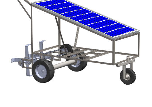 Solar+Powered+Tiller太阳能耕耘机3D数模图纸+STEP格式缩略图
