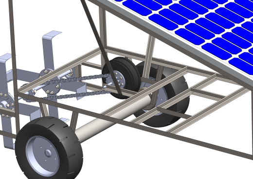 Solar+Powered+Tiller太阳能耕耘机3D数模图纸+STEP格式缩略图