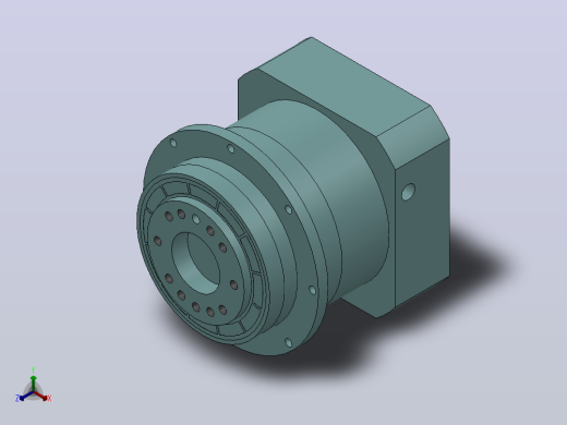 PHF110 24-110-145-M8精密行星减速机[PHF110-L1 24-110-145-M8]正等轴测缩略图