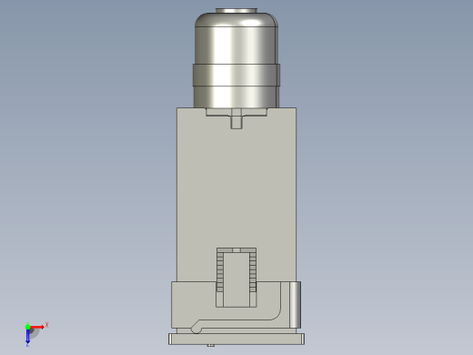 JDM1-6电子式计数器三维模型202012俯视缩略图